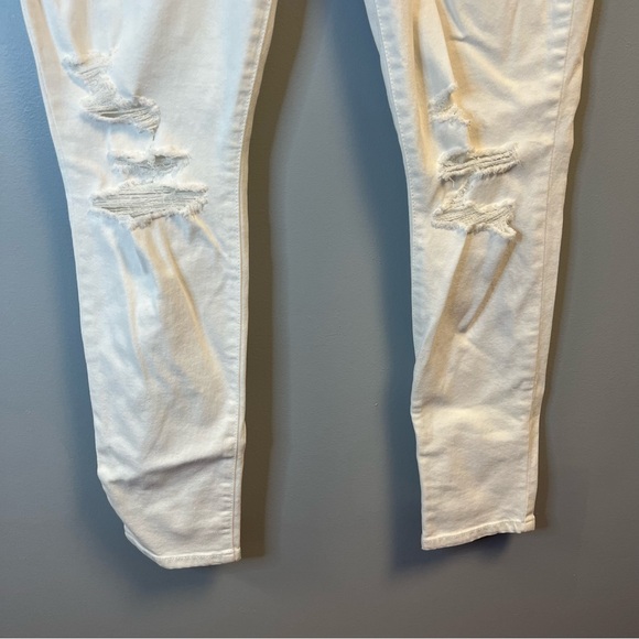 Joe’s Jeans White Distressed Skinny Ankle Denim Sz 29 GUC - Small Marks - Picture 6 of 10